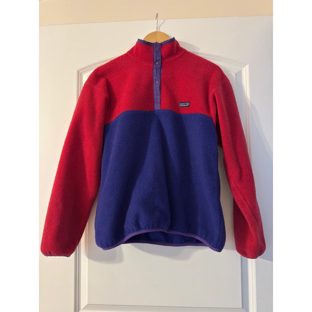 Vintage Patagonia lightweight Synchilla Snap-T Fleece Pullover - Large